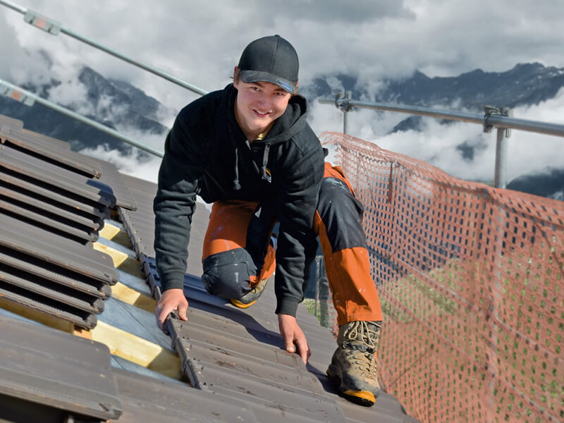 Dachdecker*in EFZ  | Dachdeckerpraktiker*in EBA
