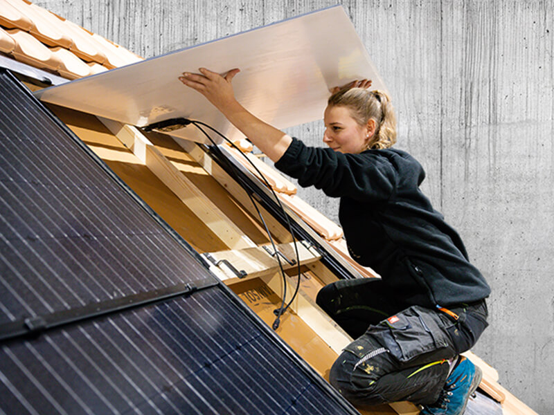 Solarinstallateur*in EFZ | Solarmonteur*in EBA
